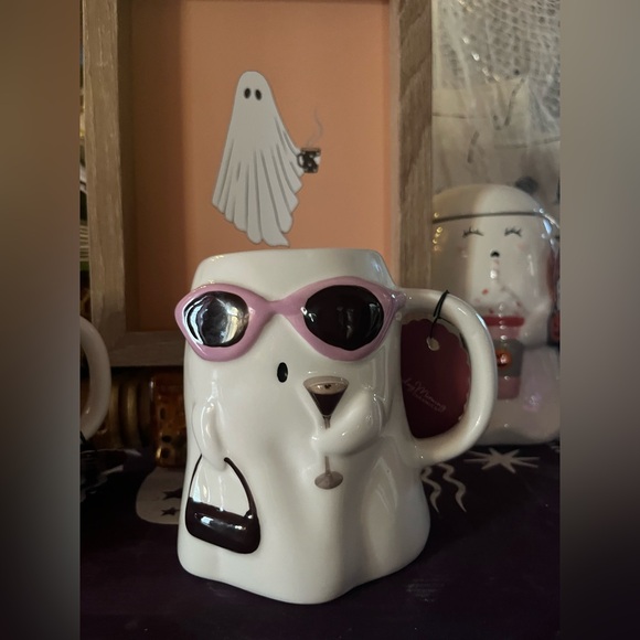 EXPRESSO MARTINI👻NWT👻 Bundle 2 ghost mugs! - Picture 1 of 4